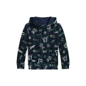 Polo by Ralph Lauren Kids' Green Plaid Graphic Hoodie